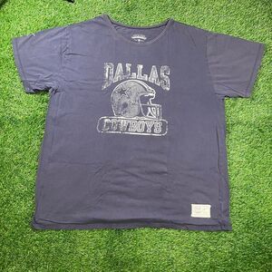 NFL Men's Dallas Cowboys navy blue cotton t-shirt size XXL